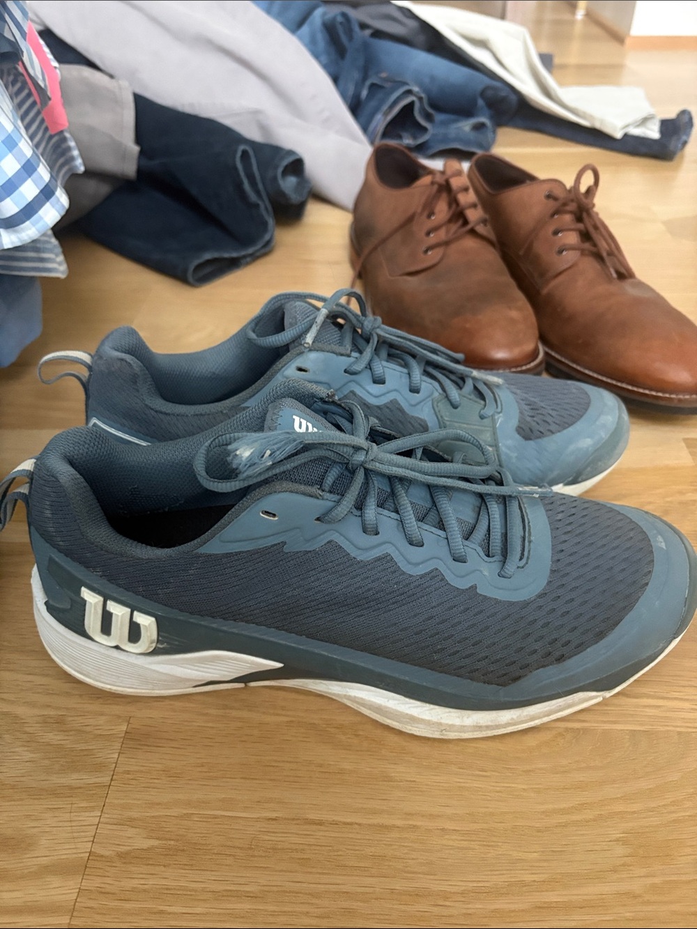 Wilson Men's Slate Blue Athletic Sneakers